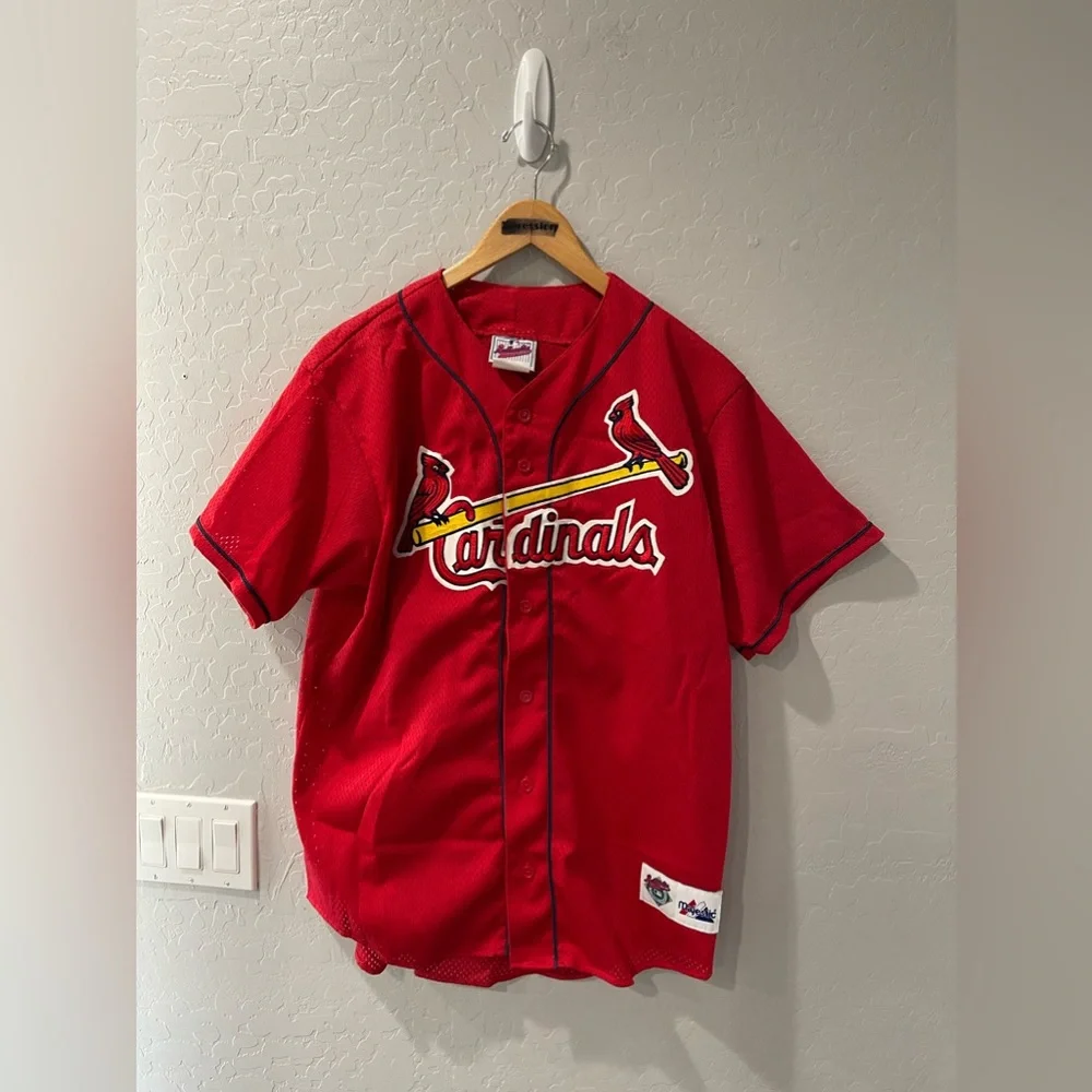 Vintage Majestic St Louis Cardinals Diamond‎ Collection Jersey Size Medium